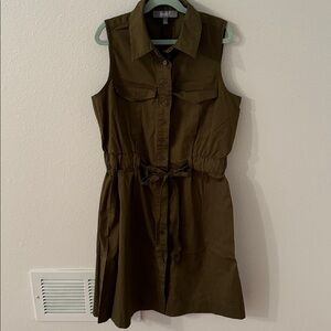 Marled Olive Green Jacket